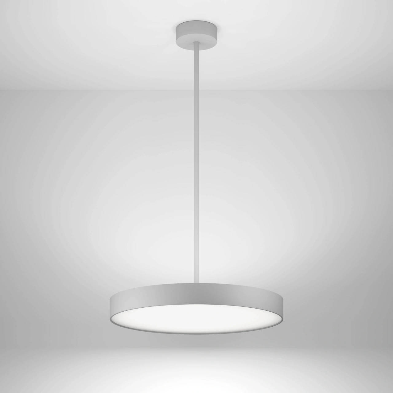 Round 90 PD DI/IND 52,3W 6965lm 940 on/off argintiu Ø-650 R