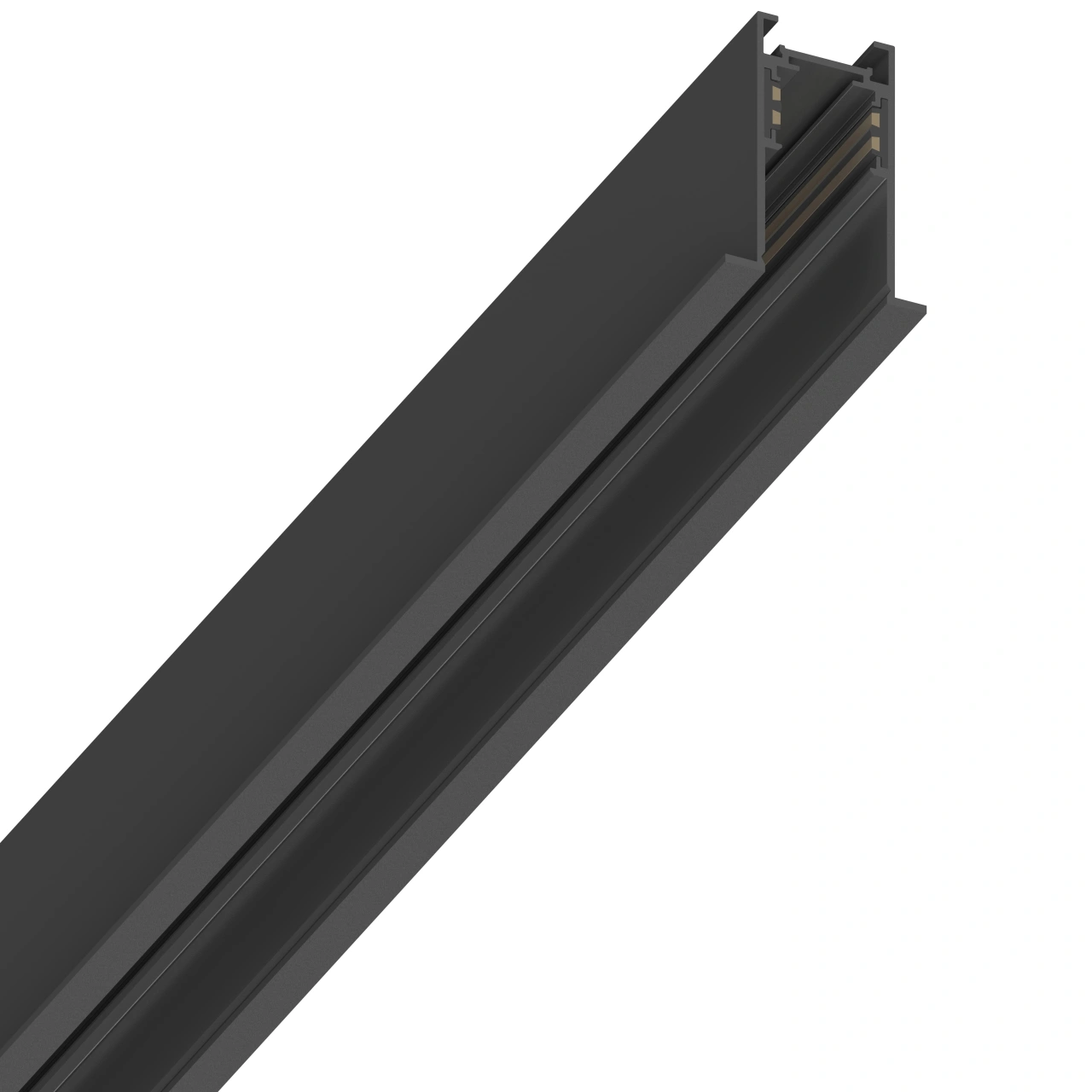 48V RECESSED FRAME TRACK 3000MM BLACK