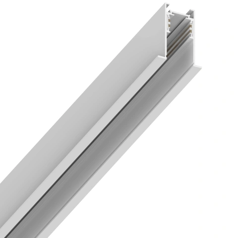 48V RECESSED FRAME TRACK 3000MM WHITE