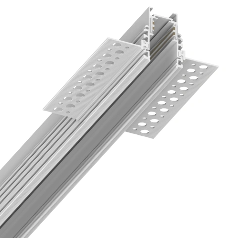 48V FRAMELESS TRACK 3000MM WHITE