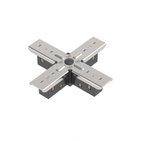 48V SLIM TRACK X-CONNECTOR BLACK