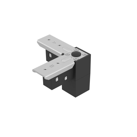48V BASIC TRACK L-CORNER HOR. BLACK