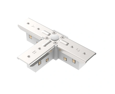 48V BASIC TRACK T-CONNECTOR WHITE