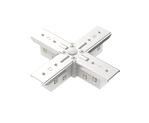 48V BASIC TRACK X-CONNECTOR WHITE