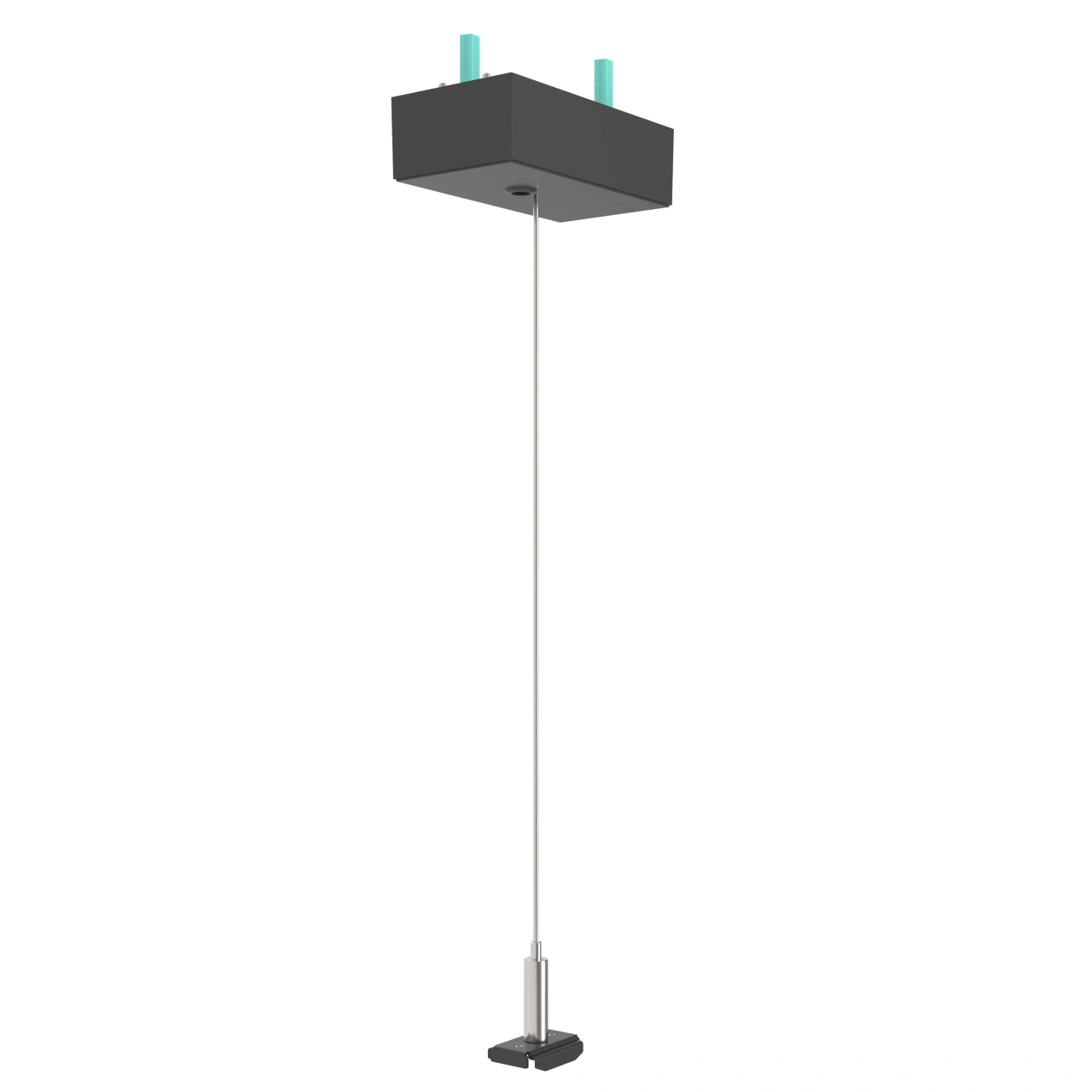 48V SLIM/BASIC PENDANT KIT CANOPY BLACK