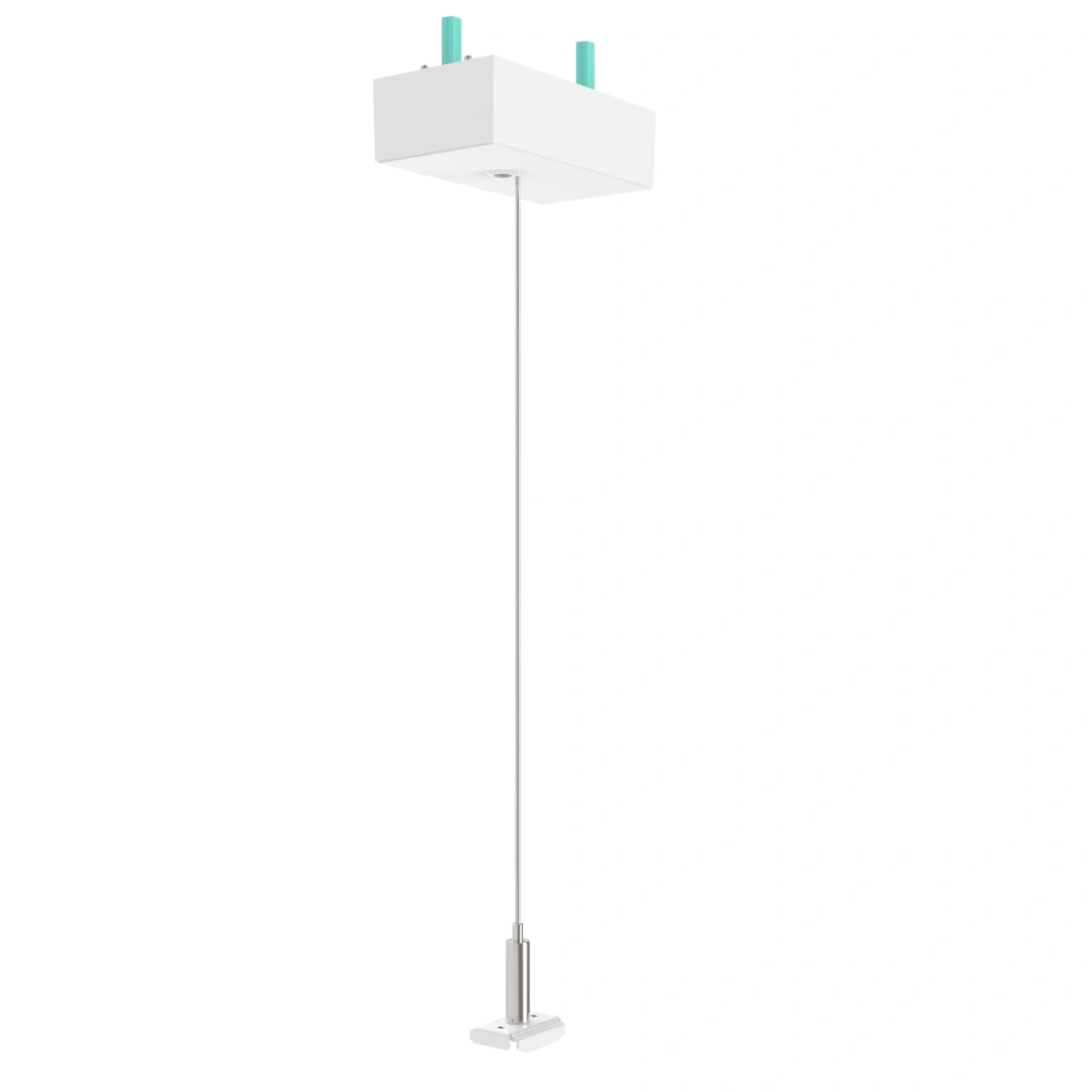 48V SLIM/BASIC PENDANT KIT CANOPY WHITE