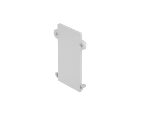 48V FRAMELESS TRACK ENDCAP 2 PCS WHITE