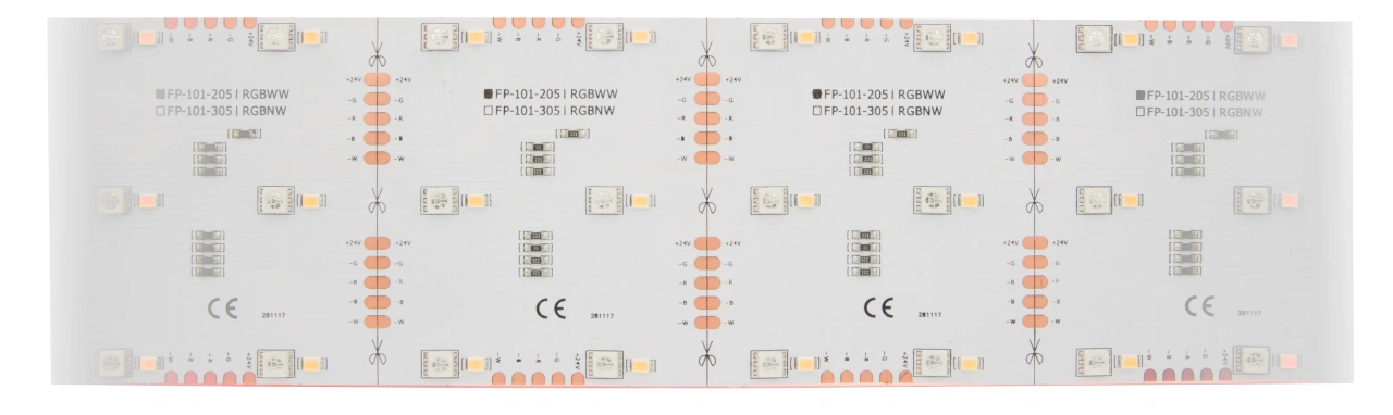 LED Flexboard 14 RGB NW (Neutral White) - IP20, CRI/RA 90+