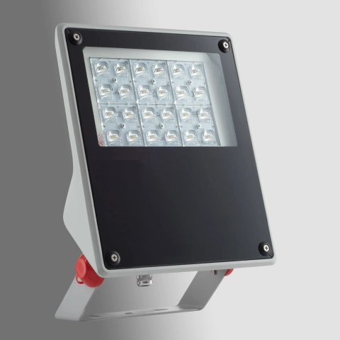 FORCA LED Mini 44W 5100lm 3000K IP65 asimetric îngust gri_1