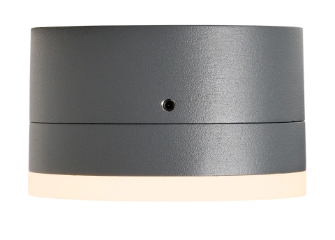 Zelda LED Round Large 12W 740lm 3000K ECG IP54 antracit_2