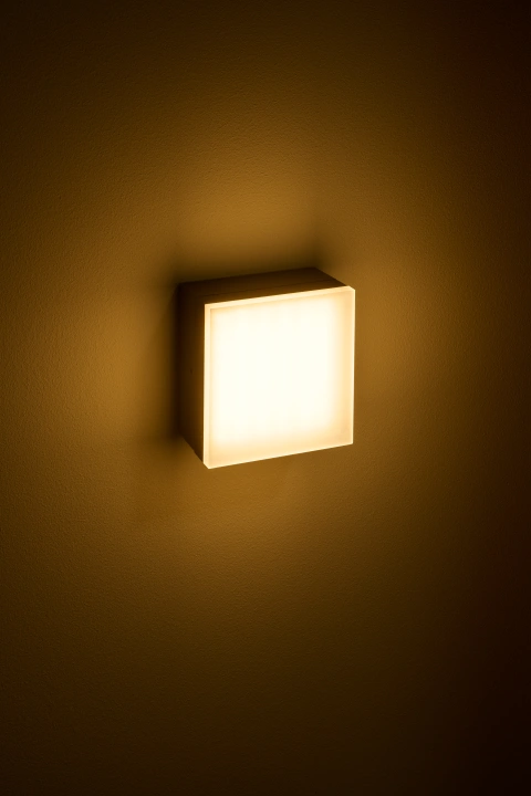 Zelda LED Square Large 12W 740lm 3000K ECG IP54 antracit_6
