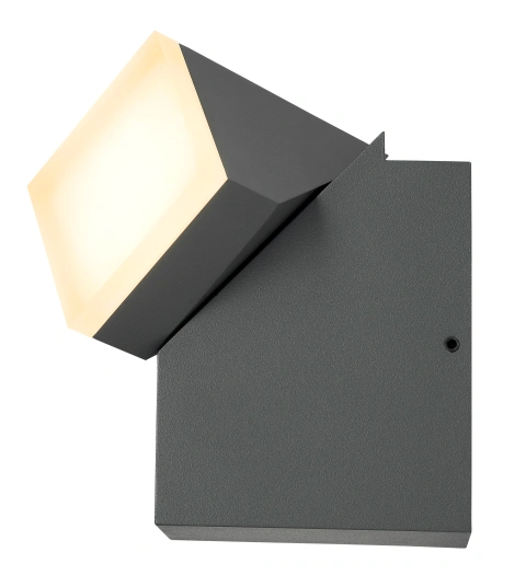 Evo LED Square Up 8W 400lm 3000K ECG IP54 antracit_3