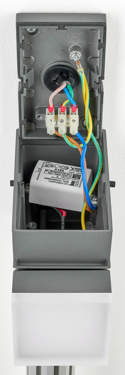 Evo LED Square Up 8W 400lm 3000K ECG IP54 antracit_8