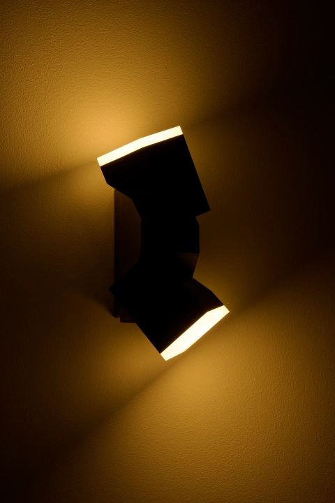 Evo LED Square Up/Down 12,5W 750lm 3000K ECG IP54 antracit_6