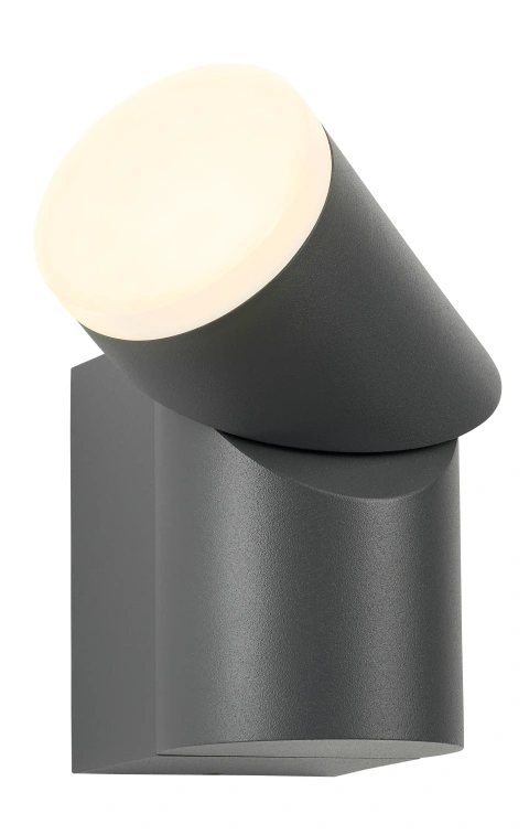 Evo LED Round Up 8W 400lm 3000K ECG IP54 antracit_1