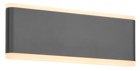 Naos LED Large Up/Down 20W 1200lm 3000K ECG IP54 antracit