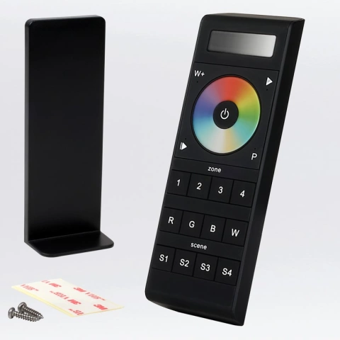 RF RGBW2 REMOTE CONTROLLER, black