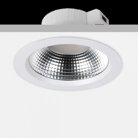 Downlight Actor L 15/21W 830/840 133lm/W, IP54, Ø-225mm, WH