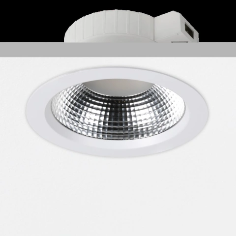 Downlight Actor M 14/19W 830/840 131lm/W, IP54, Ø-190mm, WH