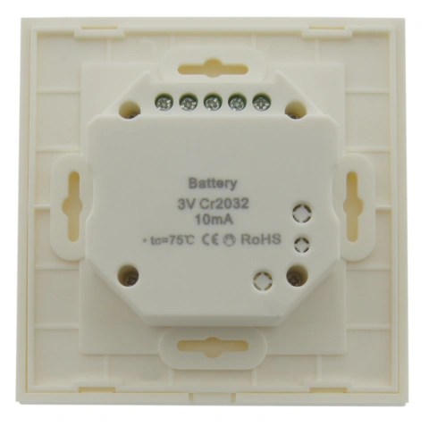 LED RF Controller Mono - wall transmitter white