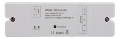 LED RF Controller RGBW Set Receiver + remote control