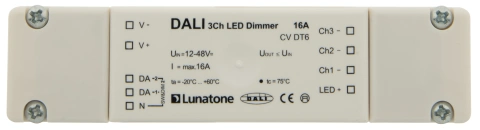 Dimer DALI PWM RGB LED, 10A, 120W/12V, 240W/24V