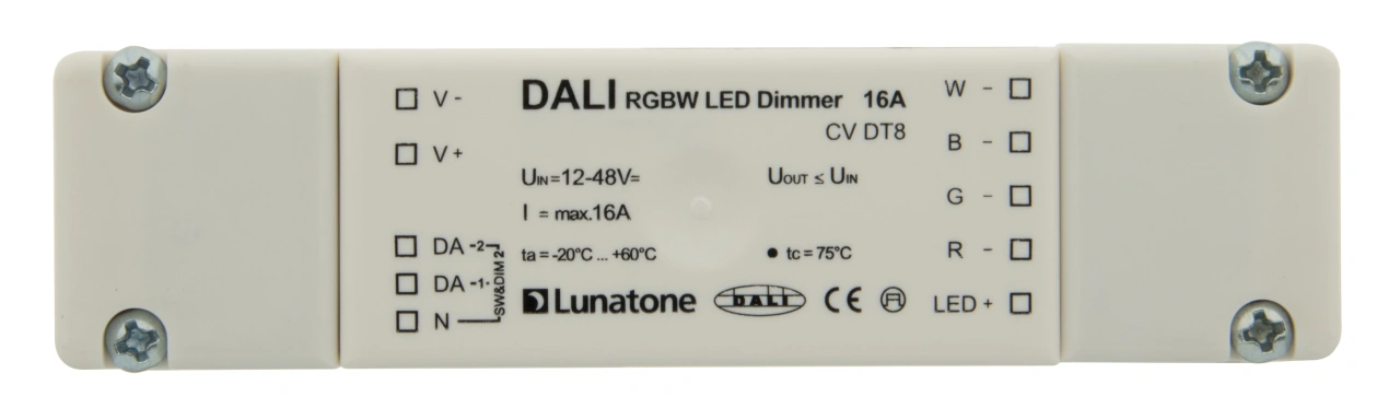 LED DALI PWM Dimmer RGBW  DT8 (Device Type 8)