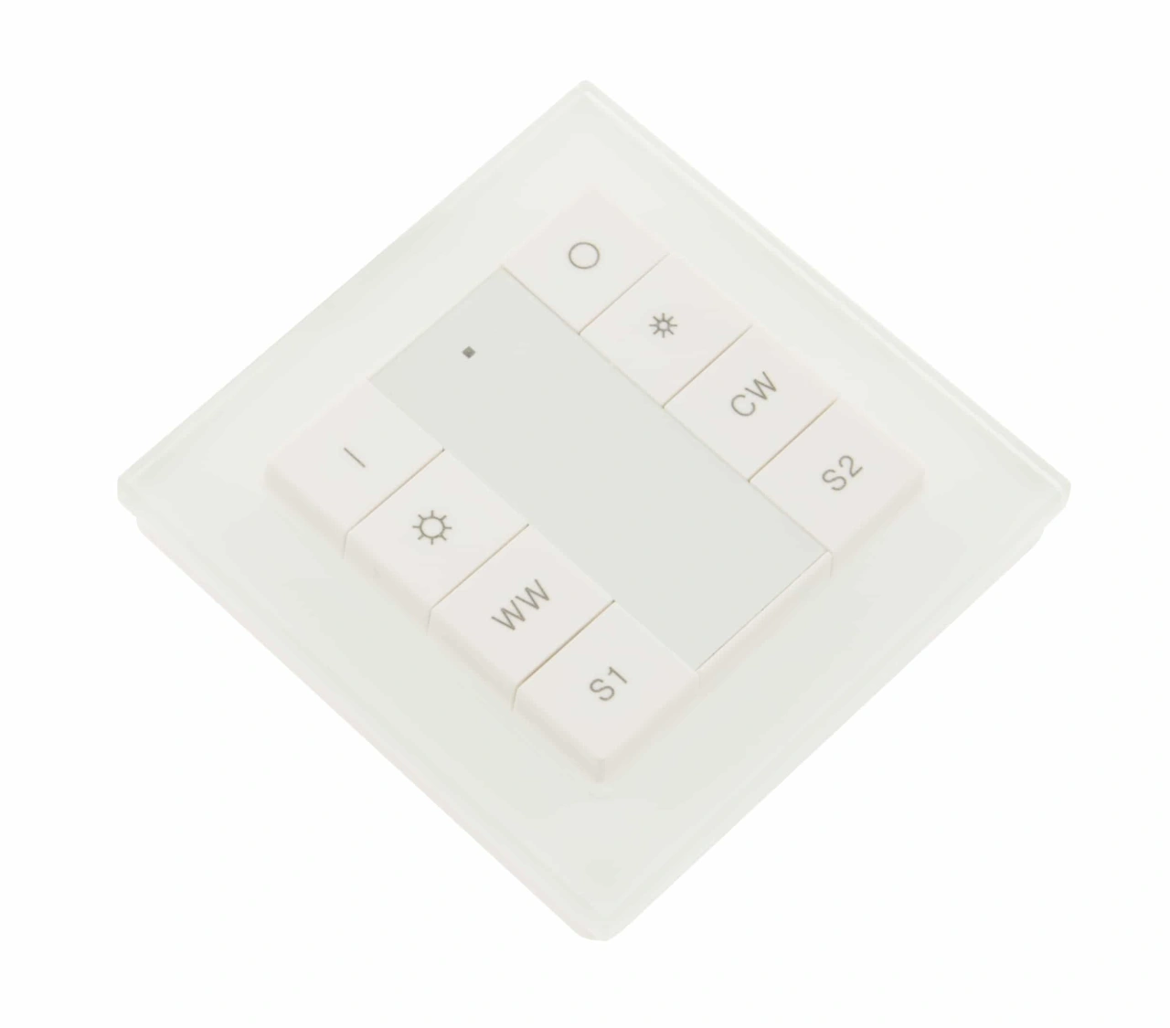 LED DALI Push button dimer DW DT8 | sticla