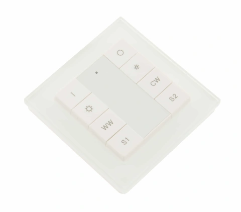 LED DALI Push button dimer DW DT8 | sticla