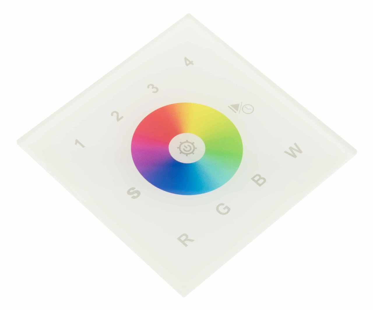 Controler LED DALI Touch RGBW DT8 - 4 Zone (Grupuri)