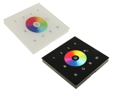 LED DMX WiFi Controller Touch RGBW 4 Zones - white_1