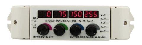 LED Rotary Dimmer RGBW