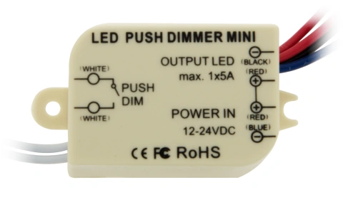 LED Push Dimmer Mini Mono