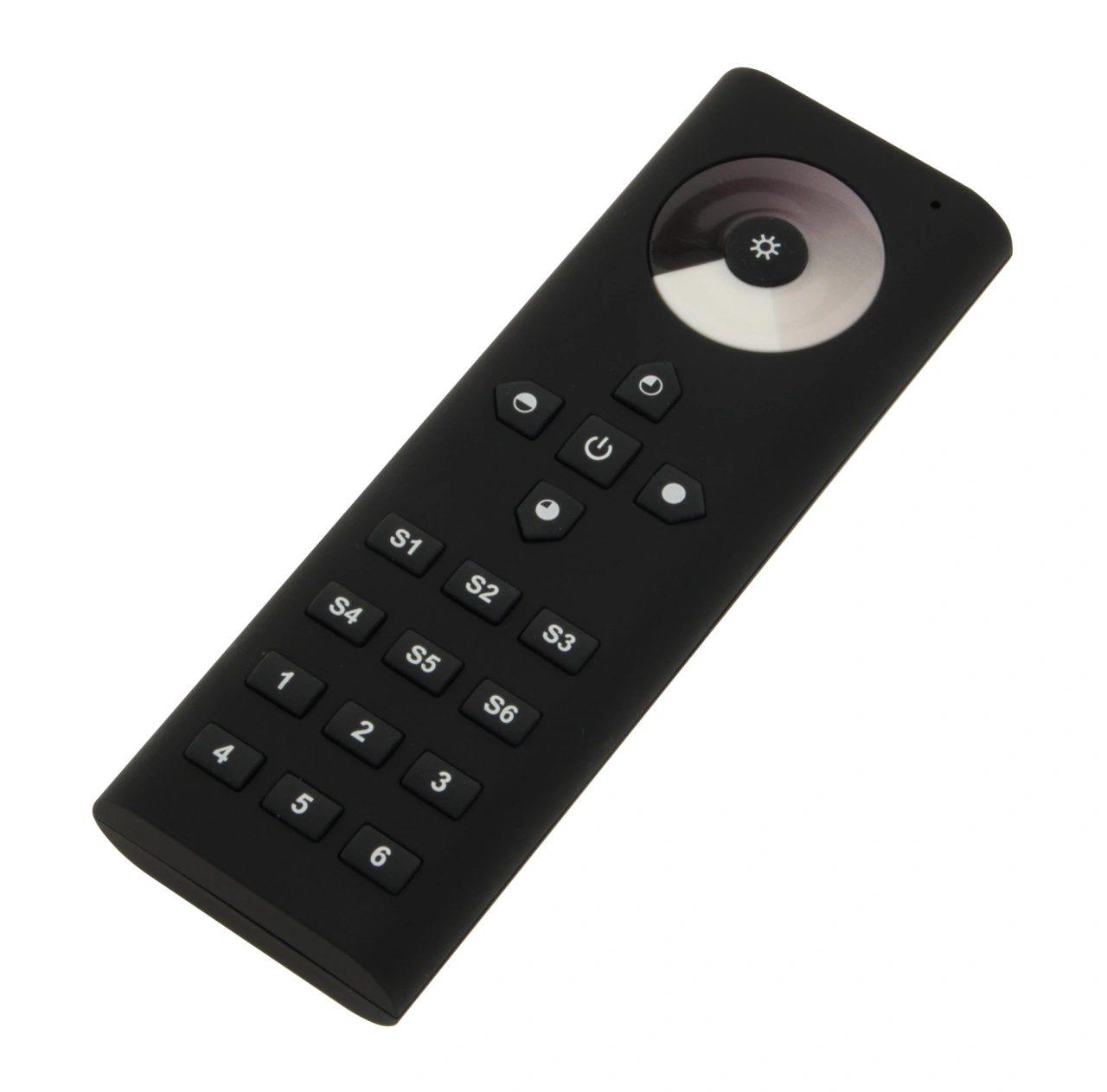 LED RF WiFi Controller Mono remore controller- 6 Zonen Black