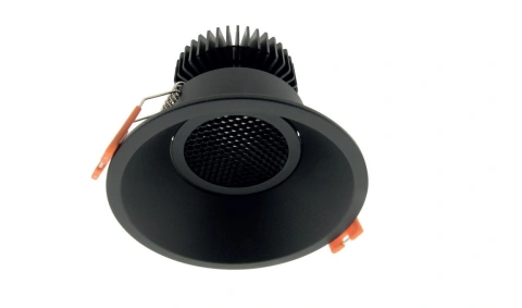 LED Downlight 95 WW (Warm White), Black, IP43_1