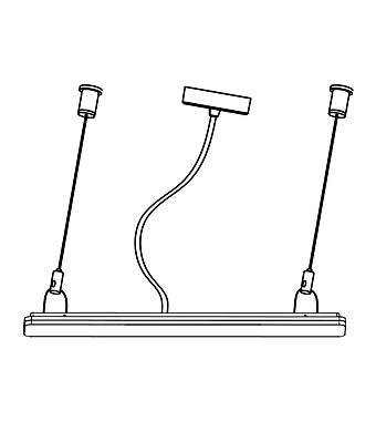 Suspendare pt ELEGANCE LONG Evolution alb_1