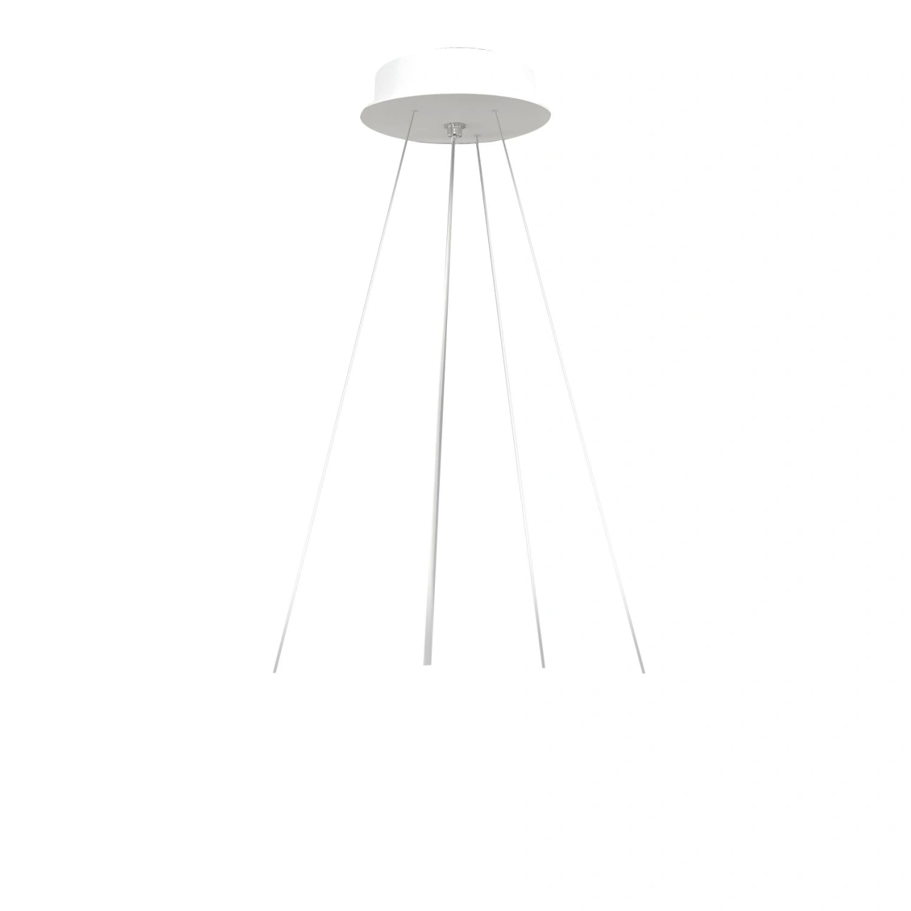 Suspensie pt corpul de iluminat rotund Novia R 320/450, alb