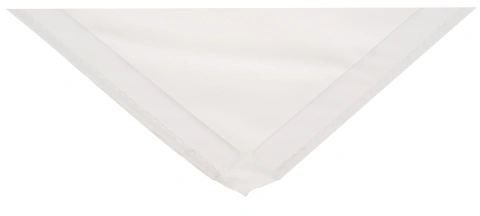 Transparent fabric incl. Rubber lip