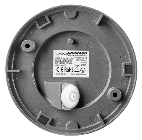 ALMERIA Medium 23W 1429lm 3000K 230V LED IP54 antracit_5