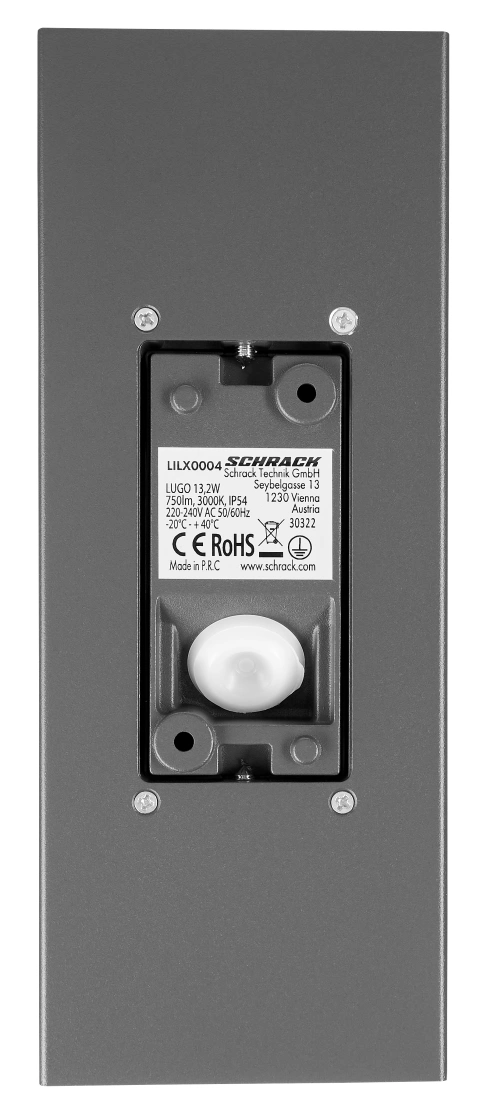 LUGO LED Square 13,2W 750lm 3000K 230V LED IP54 antracit_4