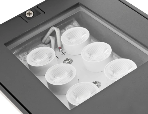 TOLEDO 9W 525lm 3000K 230V LED IP54 antracit_11