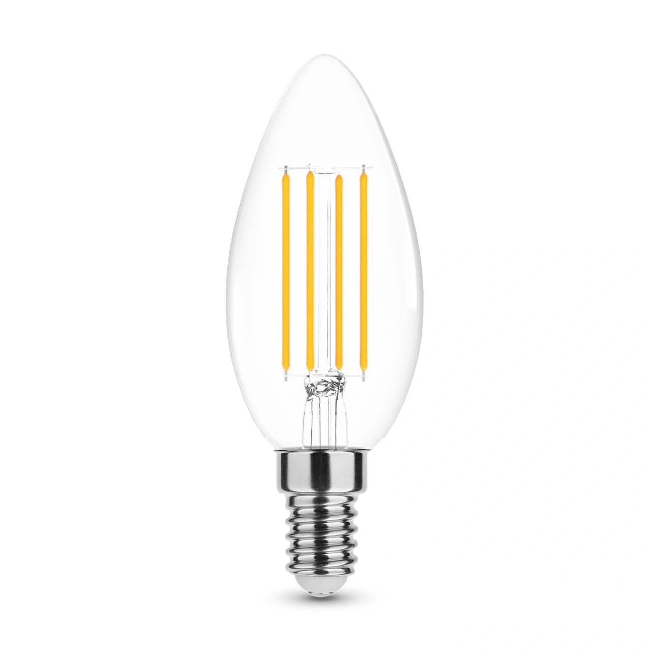 LED Filament Candle 7W 4000K 806lm E14 C35 360° dimmable