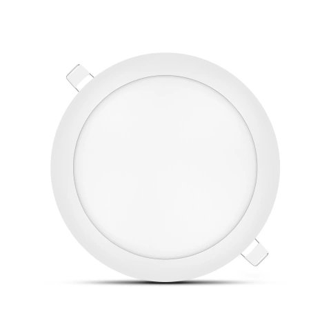 LED Panel 12W 1080lm 4000K CRI80 IP20 120° rotund alb