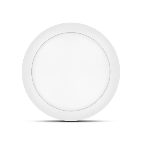 LED Panel 12W 1080lm 4000K CRI80 IP20 120° round white