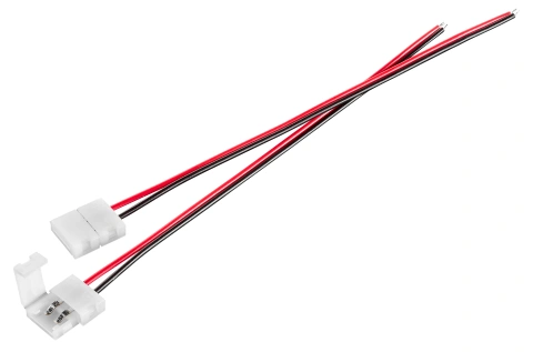 Conector 2-pin 10mm cu 15cm cablu (10buc)