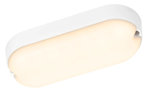 OVALIS LED 5W 3000K 500lm, opal IP65 opal, alb