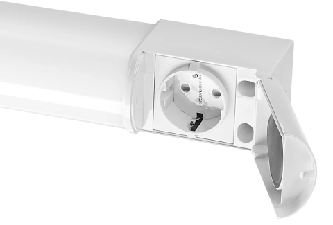 VERRA LED 15W,3000K,1400lm,Opal,PC,IP44 with schuko socket_2