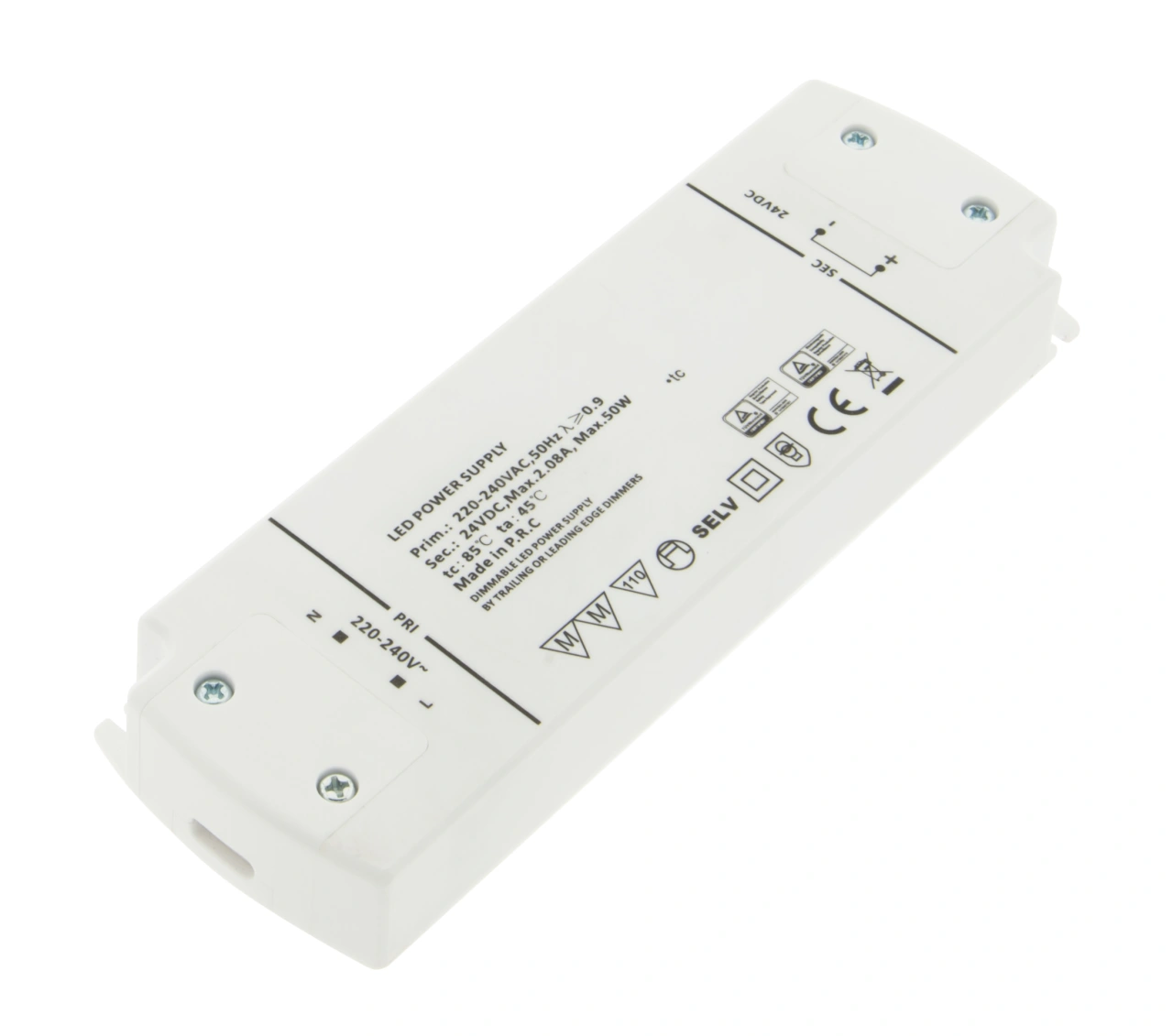 LED SN - Alimentare TRIAC dimabil 30W/24V MM IP20