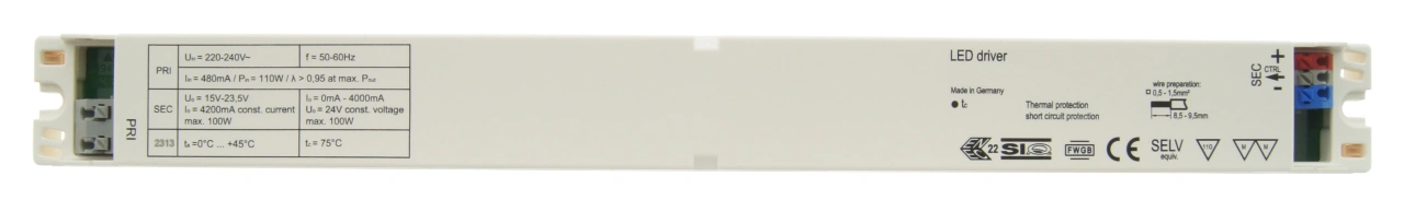 LED Power Supplies FW 40W/24V, MM, IP20