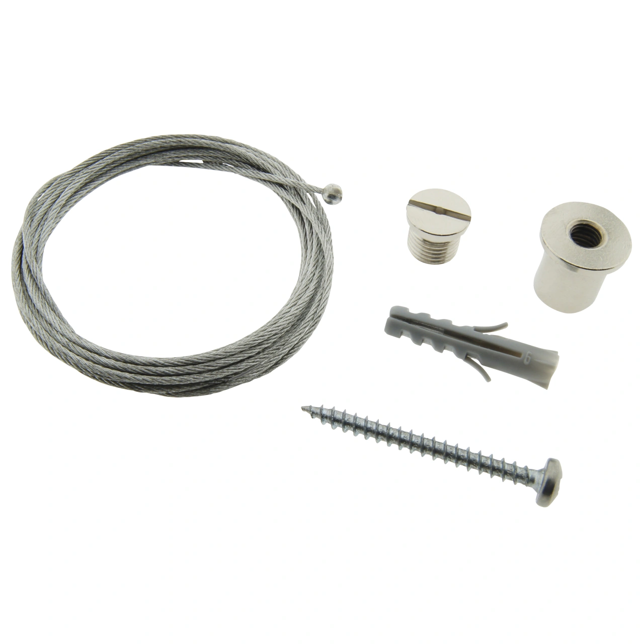 Wire suspension 2m incl. Ceiling mounting
